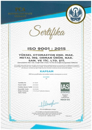 KALİTE BELGELERİMİZ