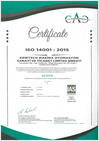 KALİTE BELGELERİMİZ