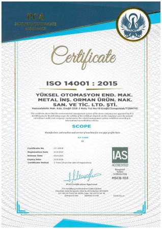 KALİTE BELGELERİMİZ