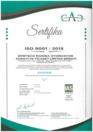 KALİTE BELGELERİMİZ