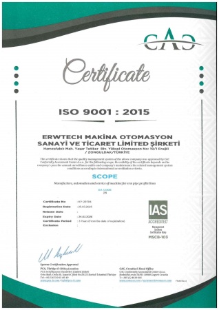 KALİTE BELGELERİMİZ